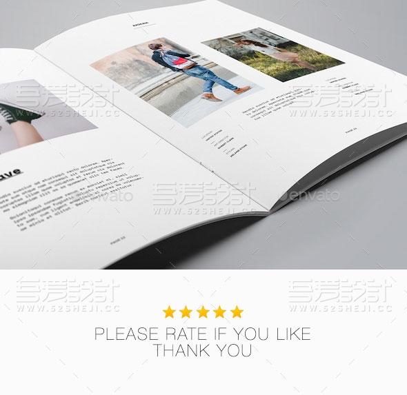 简约大气产品展示画册模板