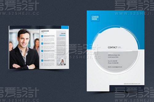 24页企业通用画册模板