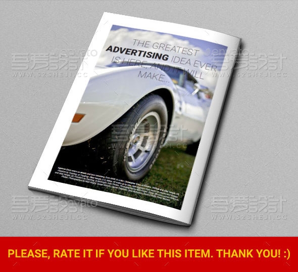 新闻杂志宣传画册模板