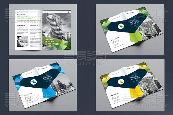 高端大气企业通用画册模板