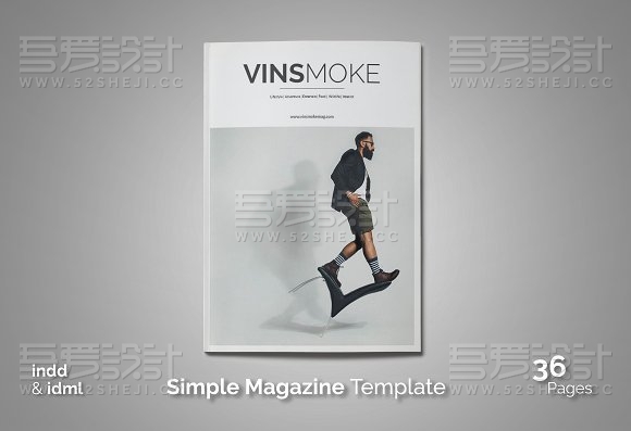 36页商务多用途画册模板