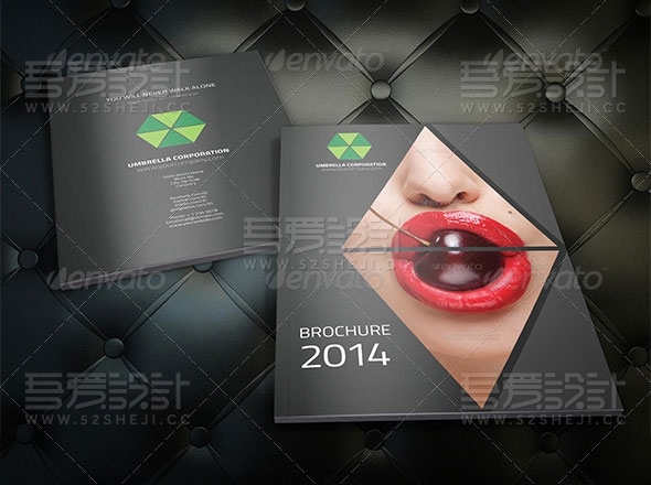 创意简约大气企业宣传画册模板