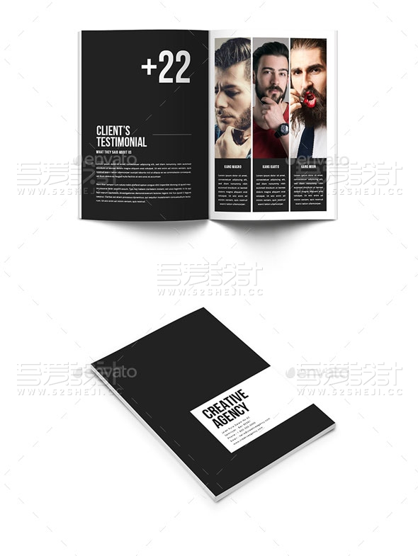 产品展示杂志画册模板