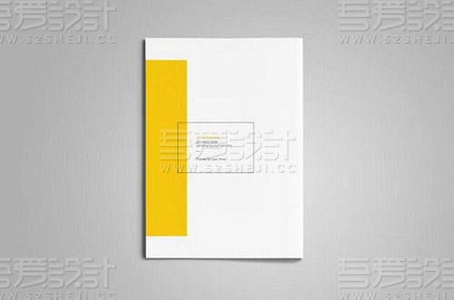 简约精美产品展示画册模板