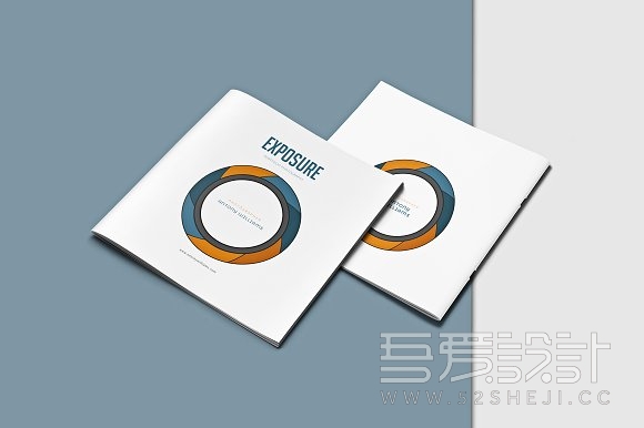 32P简约文艺风格InDesign模板