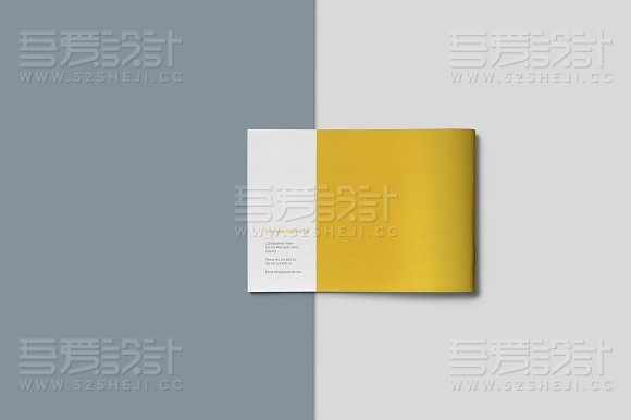 简约精美企业宣传画册模板