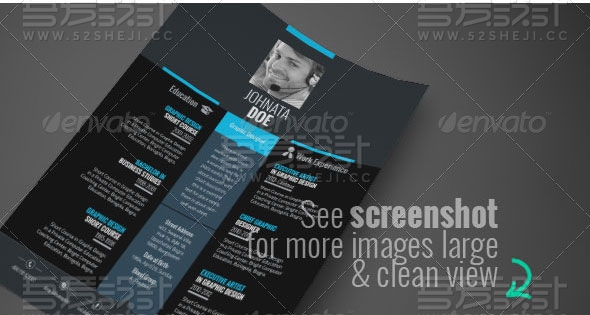 简历单页模板