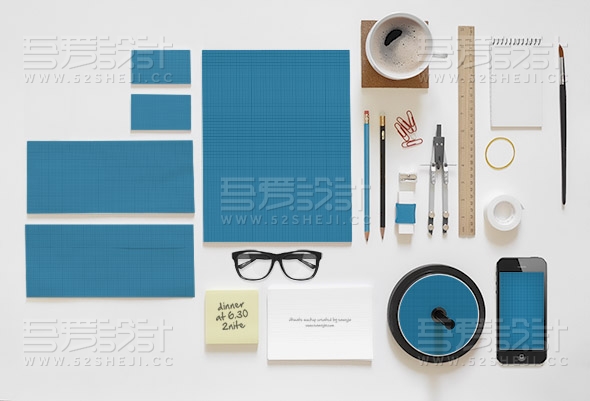 LOGO展示VI样机贴图模板