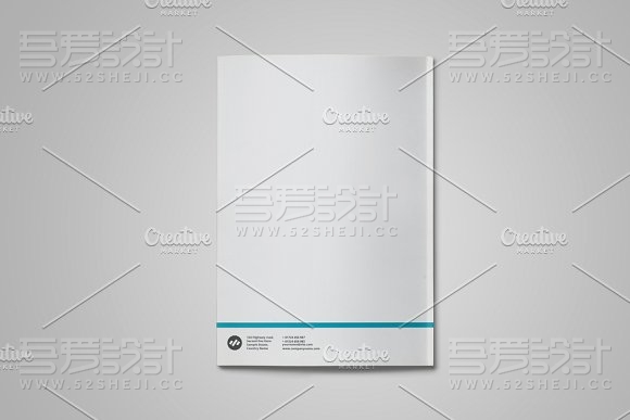 40页企业商务画册模板