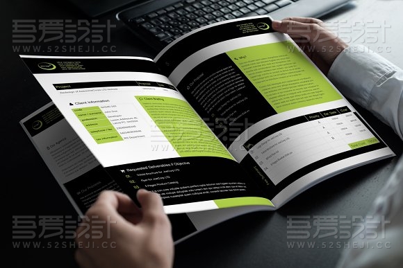 数据分析介绍通用画册模板