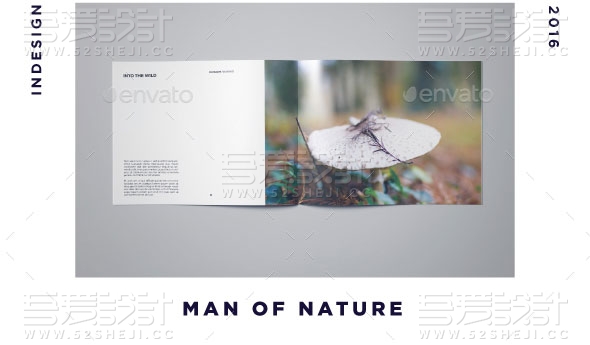 摄影写真宣传画册模板