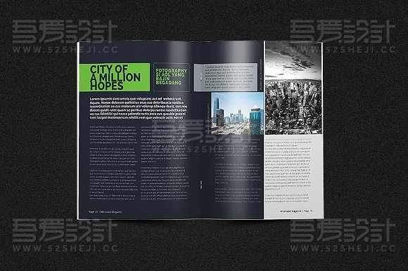 高端大气企业杂志画册模板