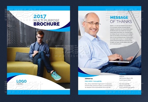 24页企业通用画册模板