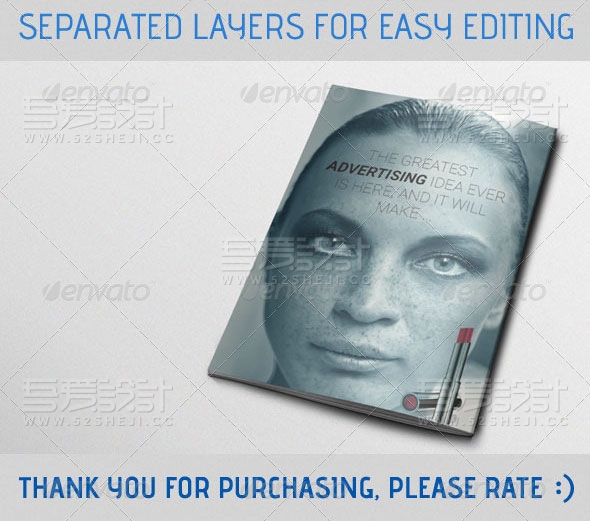 生活杂志宣传画册模板