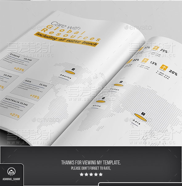 高端创意企业宣传画册模板