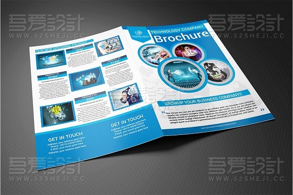 22套企业团队宣传2折页模板合集