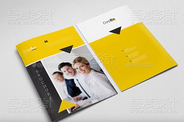 简约大气多用途商务画册模板