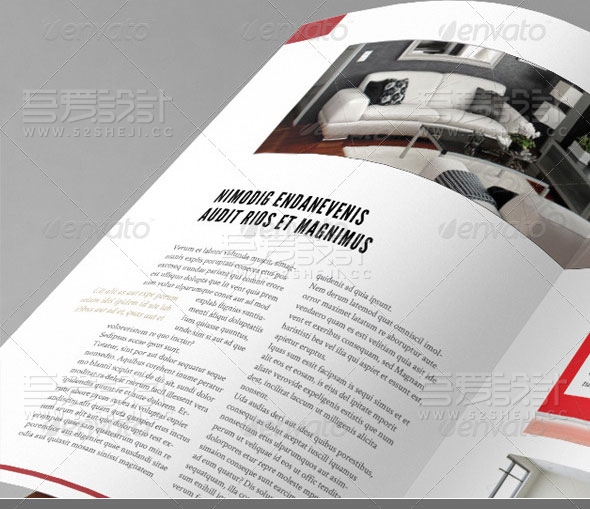 高端欧美风产品展示宣传画册模板