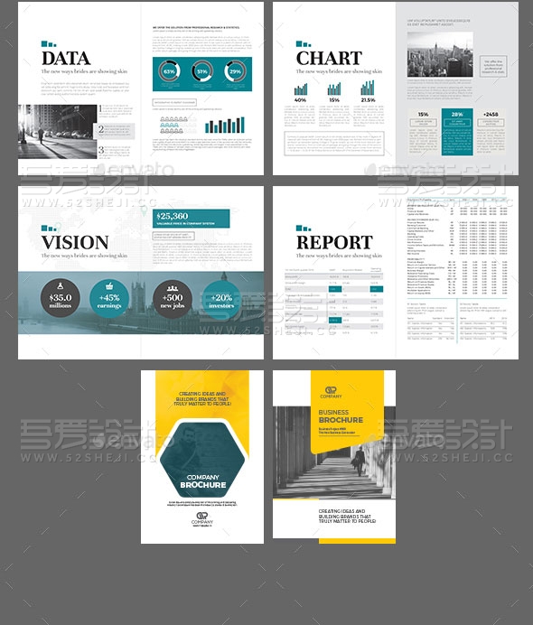 创意多用途企业画册模板