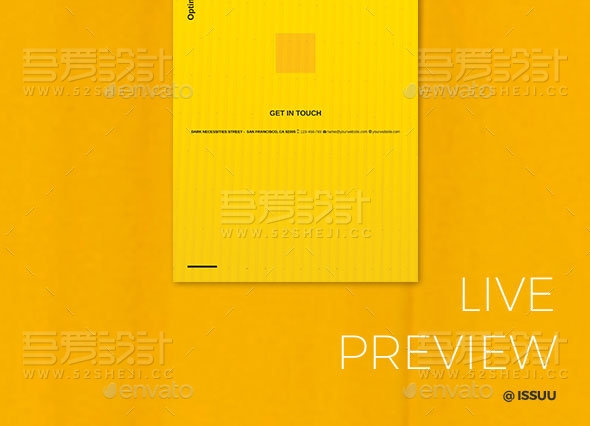 时尚创意公司简介企业宣传画册模板