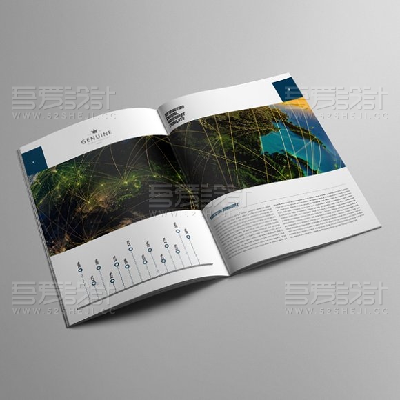 企业宣传画册模板