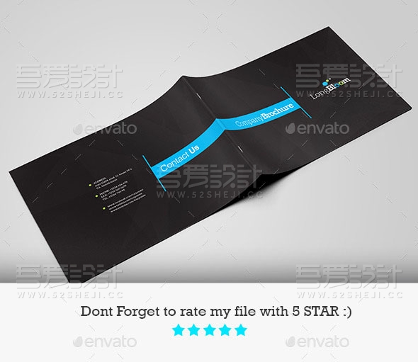 简约大气企业通用宣传画册模板
