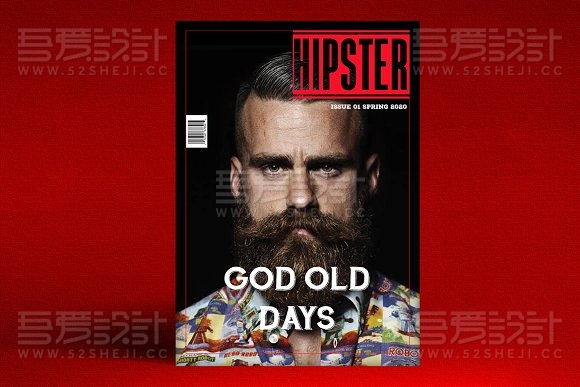 32页复古牛皮纸背景画册模板