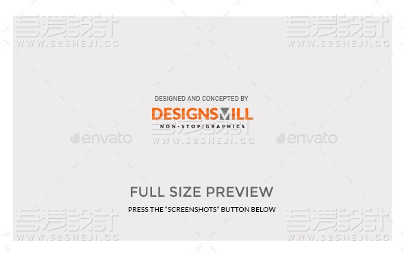 黑橙企业画册模板