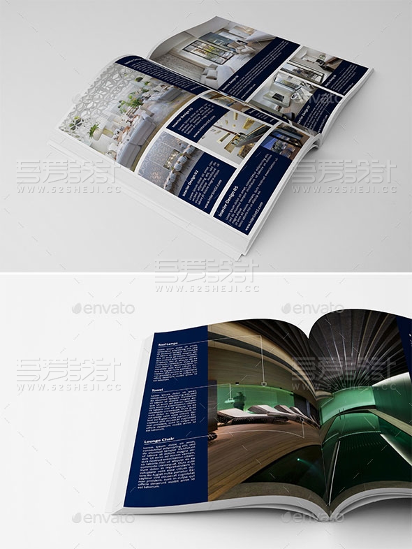 简约大气产品展示画册模板