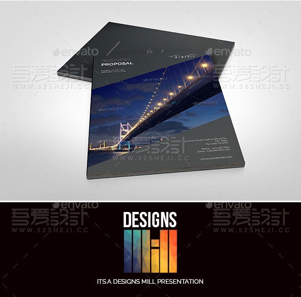 高端大气杂志选出画册模板