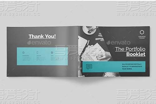 高端大气企业宣传画册模板