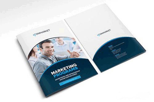 简约大气团队介绍企业宣传画册模板