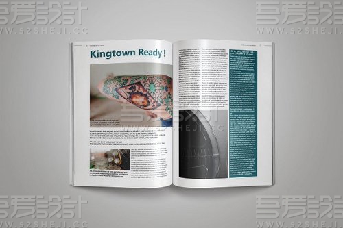 高端杂志宣传画册模板
