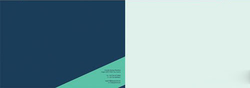 简约大气企业画册模板