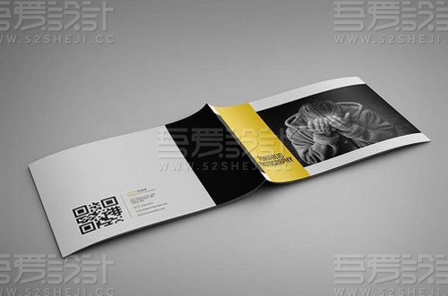 作品集画册写真集横板画册模板