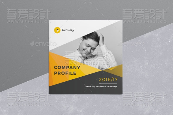 高端欧美风格公司简介宣传画册模板