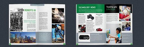 高端欧美风格产品展示杂志画册模板