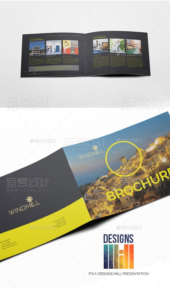 高端欧美风格企业多用途宣传画册模板