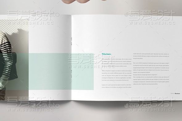 简约大气产品介绍宣传画册模板