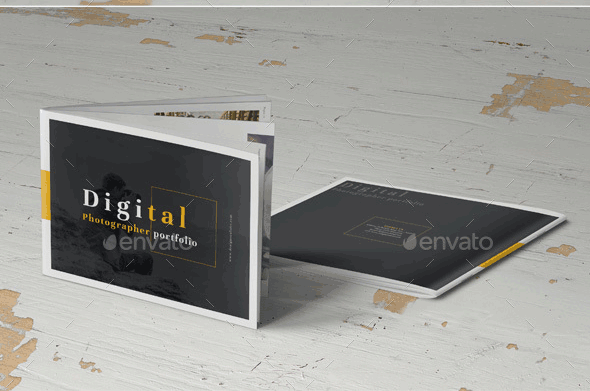 高端大气摄影写真画册模板