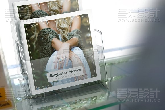 摄影写真方形画册模板