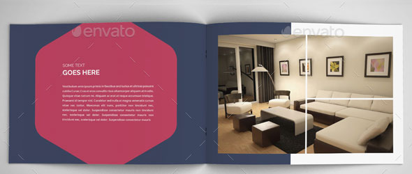 高端大气家具展示室内设计展示画册模板