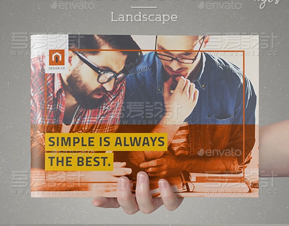 团队介绍企业宣传画册模板