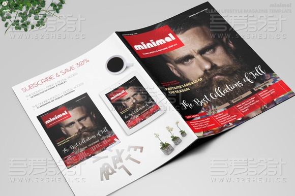 高端大气产品展示杂志宣传画册模板