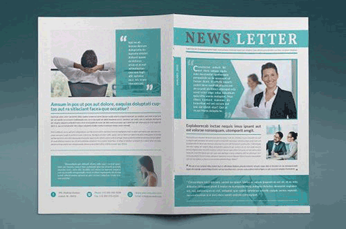 简约大气团队介绍宣传画册模板