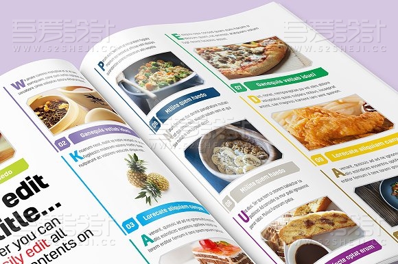 产品展示杂志宣传画册模板