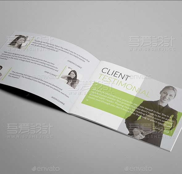 高端大气企业通用宣传画册模板