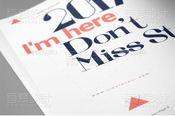 简约高端欧美风格企业宣传画册模板