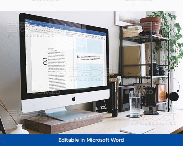 简约大气杂志摄影写真画册模板