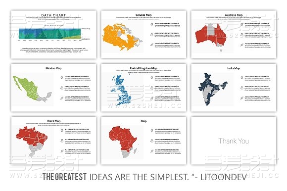 91页欧美风格商务通用PPT模板